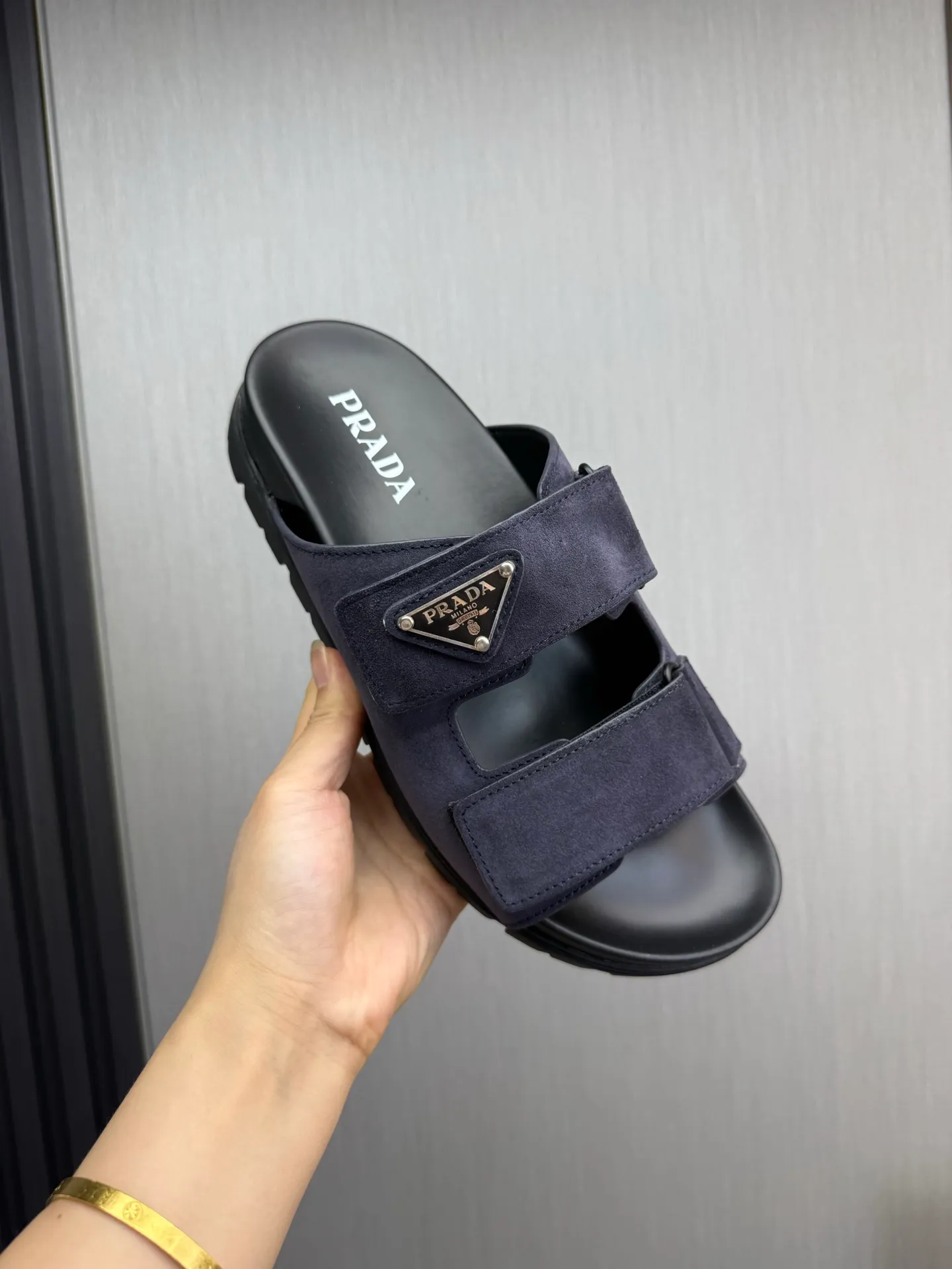Men's shoes 💰440💰 ＰＲＡＤＡPrada - popular men's slippers hot sale 🔥 🩴Official website one to one production 38-45 sizes 45 46 🉑️Customized!